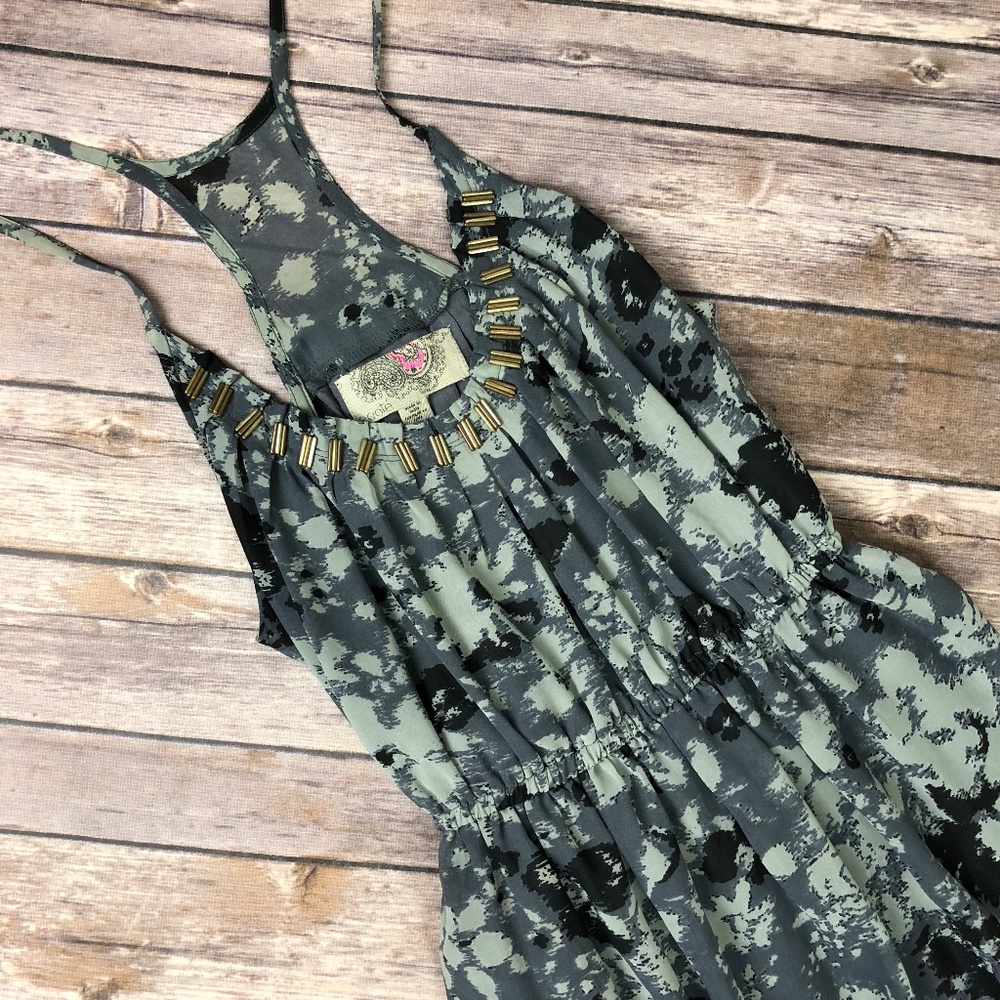 Urban Outfitters Ecote Beaded Racerback Boho Dress